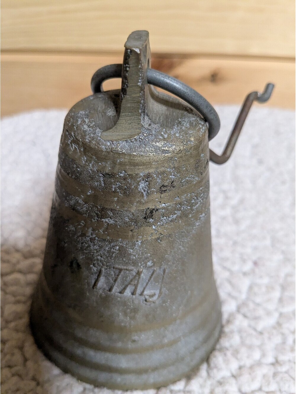 Vintage antique cow bell Italy